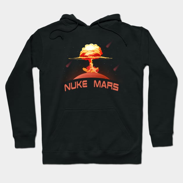 Nuke Mars Hoodie by Cosmo Gazoo